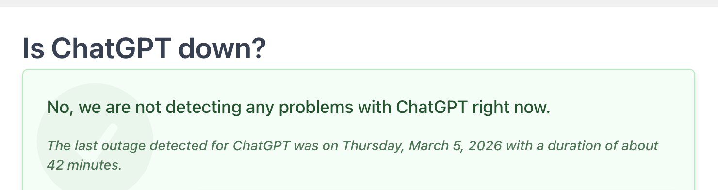 down for every one or just me